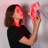 2025 médical 4 puces masque de lumière rouge 4D Led Photon masque facial Silicone Led luminothérapie masque facial