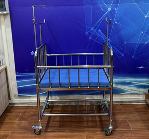 Prezzo di fabbrica nuovo nato bambino set di biancheria da letto blu <span class=keywords><strong>culla</strong></span> 304 in acciaio inox rosa letto bambino con 3cm materasso - Product Image 1