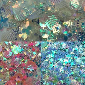 Mixed sequin magic film headwear tablecloths various accessories Slime mud material