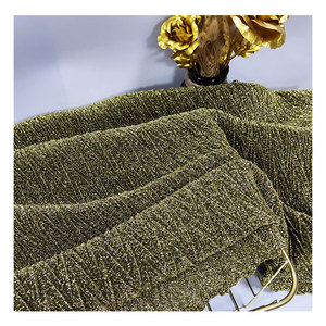 Camicie in tessuto plissettato sostenibile giacca elastica pantaloni in poliestere <span class=keywords><strong>Lurex</strong></span> stampato in ordito Glitter Twill abito a quadri stile - Product Image 1