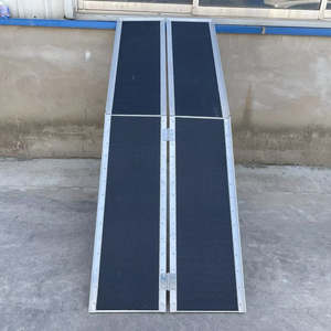 Rampa <span class=keywords><strong>para</strong></span> silla de ruedas de aluminio plegable portátil con papel de lija antideslizante <span class=keywords><strong>para</strong></span> personas discapacitadas <span class=keywords><strong>Rampas</strong></span> y soportes <span class=keywords><strong>para</strong></span> motocicletas - Product Image 1