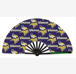 32チーム33cm折りたたみクラッパーカーニバルマイアミドルフィンズチーフス手持ちファンカスタムアメリカ大型プラスチック製ポータブルクラックファン - Product Image 2