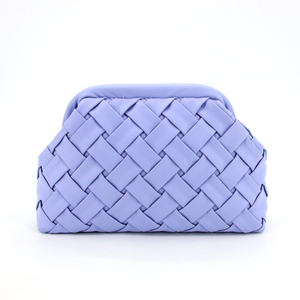 Borsa Cosmetica di Lusso Personalizzata in PU Intrecciato, <span class=keywords><strong>Pochette</strong></span> Portatile alla Moda - Product Image 1