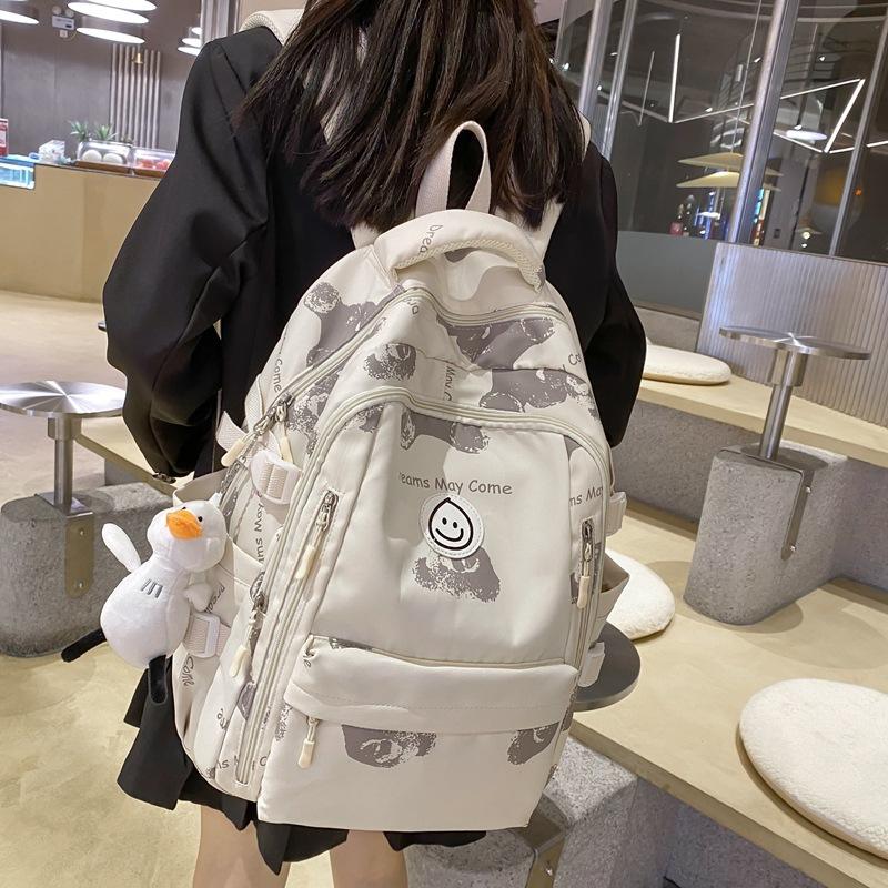 Korean Schoolbag Large Capacity, Waterproof, and Stylish