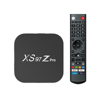 Decodificador de TV Android 11 4K Personalizado de Fábrica Xs97 Zpro Quad Core Amlogic S905y4 con para 5.2
