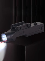 Lampe de poche laser suspendue extérieure localisateur laser rouge et vert forte lumière flash charge antichoc