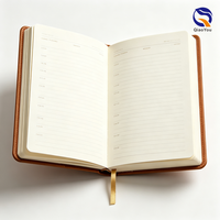 Carnet de planification A5 en gros, reliure cousue, papier 100 g/m² avec fermeture élastique pour usage quotidien au bureau et à l'école