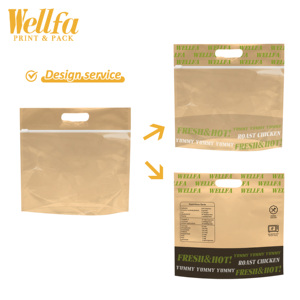 Bolsas para Pollo Asado al Spiedo para Microondas, Empaque de Plástico Laminado con Impresión Personalizada para Alimentos Calientes con Tratamiento Antivaho - Product Image 4