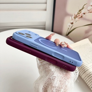 เคสโทรศัพท์แม่เหล็กแบบด้านคุณภาพสูงสำหรับ iPhone 17 13 14 15 16 Pro Max Plus Air รองรับการชาร์จไร้สาย ป้องกันแรงกระแทก - Product Image 5