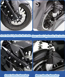 Motocicleta Scooter de Gasolina de 150cc, Monocilíndrica, Refrigerada por Aire, Motor sin Escobillas, Euro 4 EEC, Frenos de Disco - Product Image 2
