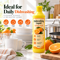 Liquide vaisselle OEM personnalisé, formule douce pour les mains, pour le lavage et l'entretien de la vaisselle de cuisine à la maison