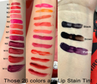 Teinte à lèvres liquide mate vegan, longue tenue, effet tatouage, waterproof, personnalisable avec votre marque privée