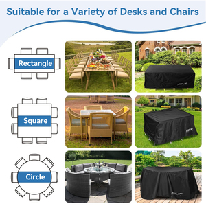 Fundas <span class=keywords><strong>para</strong></span> Cojines de Muebles de Patio Resistentes a la Decoloración y al Desgarro, Protección UV, Resistentes al Polvo y al Desgaste, Protector de Repuesto <span class=keywords><strong>para</strong></span> Asientos de Sofá de Exterior - Product Image 4