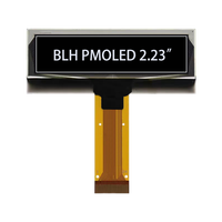Modul PMOLED 2,23 inci 128x32 SSD1305 Antarmuka I2C/SPI Layar Kecerahan Tinggi