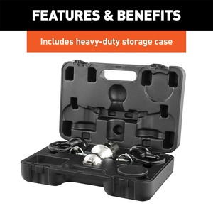 Tham vọng 60639 Puck hệ thống cổ ngỗng Hitch kit, phù hợp với chọn Chevy Ford GMC Nissan xe tải 38000 lbs gtw 2-5/16-inch bóng - Product Image 6