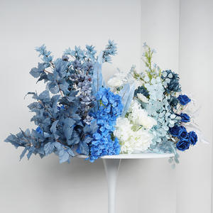 F2908ผ้าไหมประดิษฐ์ทำด้วยมือของ hizyu ดอกไม้แถวดอกไม้หน้าต่างแถวดอกไม้การจัดข้อเสนอพื้นดินเสร็จใหม่ยาวนาน3-5 - Product Image 6