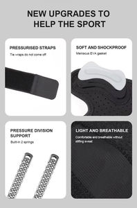 Aofit – Genouillère de compression respirante et réglable avec logo personnalisé, support rotulien - Product Image 5