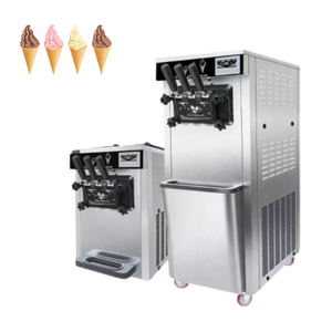 High Quality Vertical Soft Ice Cream Machine with LCD Touch Screen Commercial Snow Soft Ice Cream Maker Machine for Business - Product Image 2