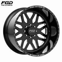 Jantes en alliage forgé personnalisées de 20, 22, 24, 26 pouces, 8x5.5, 8x6.5, 8x170, 10x225, 10x285.75 pour pick-up