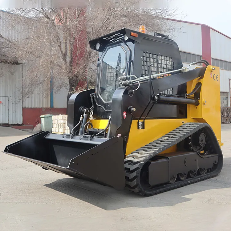 EPA aprovado 75hp skid steer faixa China floresta faixa skid steer carregadores para venda