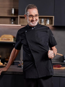 Chaqueta de <span class=keywords><strong>Chef</strong></span> Japonesa, Uniforme de Pastelero, Chaqueta de Cocina, Uniforme de <span class=keywords><strong>Chef</strong></span> para Hombre, Uniforme de Hotel - Product Image 1