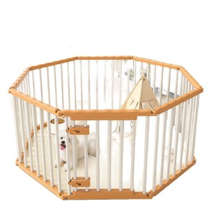 Enclos intérieur rectangulaire en bois Taige, facile à assembler, pour chiens de petite et moyenne taille, cage pour animaux de compagnie, chenil - Product Image 2