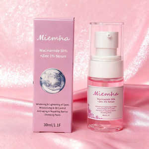 Özel etiket doğal nemlendirici beyazlatma gözenekleri küçültmek <span class=keywords><strong>Serum</strong></span> 10% Niacinamide + çinko yağ kontrolü yüz serumu - Product Image 3