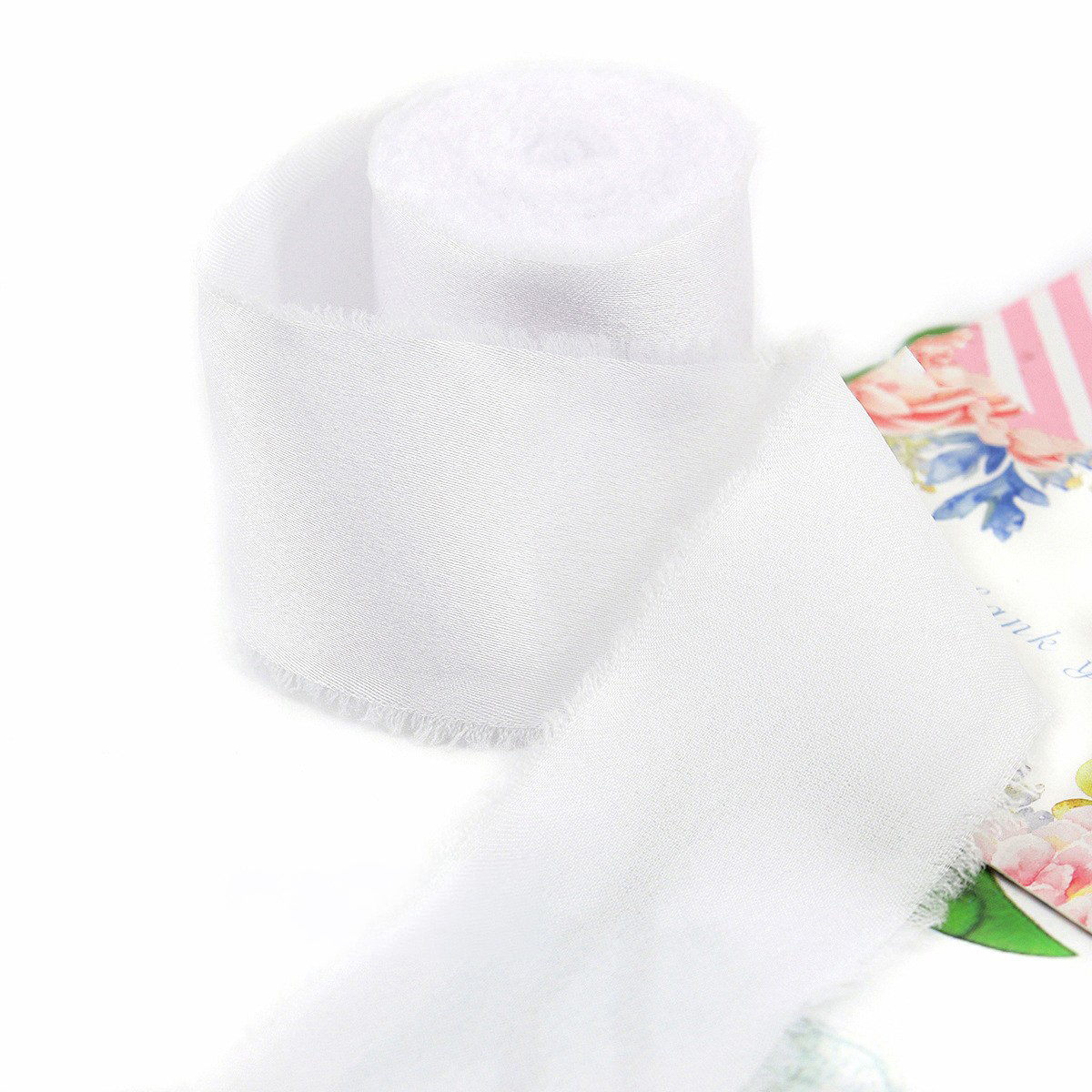 Blanc-4 cm, 5 mètres/rouleau