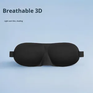Antifaz para Dormir 3D Mejorado, Estereoscópico, Bloquea la Luz, para Descansos al Aire Libre, Diseño de Alas Nasales para <span class=keywords><strong>Aliviar</strong></span> la Fatiga, Poliéster - Product Image 3