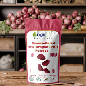 Fabrikpreis Natürliches Rotes Drachenfruchtpulver, Gefriergetrocknet für Backen, Getränke, Eiscreme, Gesundes Supernahrungsmittel, Kleinverpackung - Product Image 1
