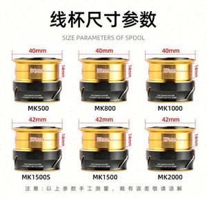 รอกสปินนิ่งความเร็วสูง SW 823SW อัตราทด 5.0:1 แรงต้านสูงสุด 10 กก. ลูกปืน 13 ตัว สีดำ&ทอง มือหมุนเปลี่ยนได้ซ้าย/ขวา สำหรับตกปลาในแม่น้ำ - Product Image 6