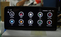 Stéréo universel de voiture à écran tactile avec version Android stéréo pour 9 "Mazda 2 2019 Deck moins android 14