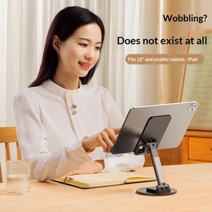 Support de téléphone portable en alliage rotatif pliable Support de <span class=keywords><strong>tablette</strong></span> Étagère de bureau pour vidéo en direct - Product Image 2