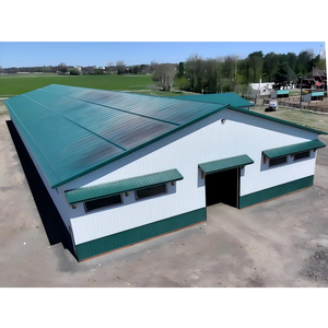 Estructuras de Acero Prefabricadas de Gran Resistencia con Superficie Bien Tratada, Gran Venta, para Establos de <span class=keywords><strong>Caballos</strong></span> de Gran Envergadura - Product Image 1