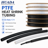 Tube rétractable chirurgical en PTFE transparent de qualité médicale, non toxique, biocompatible, sans danger pour les aliments, à paroi mince et résistant à la friction