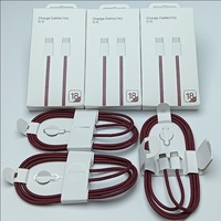 Câble de chargeur multifonction USB-C vers USB-C tressé en nylon, 1 m, pour la charge et la synchronisation des données, compatible avec iPhone 15-18