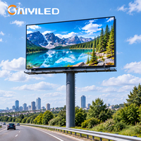Écran d'affichage LED numérique extérieur P5 P8 P10 pour publicité commerciale DOOH