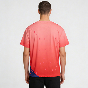 Camiseta gráfica de algodón para hombre, estilo oversize, con estampado de cerezo del Monte Fuji japonés, informal, de manga corta. - Product Image 3