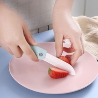 Opvouwbare Keramische Fruit Mes Keuken Benodigdheden Dunschiller Groente Mini Pocket Paring Keramische Mes Thuis Keuken Huishouden Outdoor