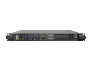 M-225pro thẻ xách tay 2/4 kênh stereo khuếch đại công suất vỏ kim loại 3400W * 2 đầu ra hỗ trợ 2/4/8 <span class=keywords><strong>ohm</strong></span> trở kháng cho hội nghị - Product Image 2