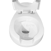 ORTONBATH ADA Toilette murale blanche avec projection de 700 mm Articles sanitaires en céramique pour salles de bains pour personnes handicapées Ortonbath