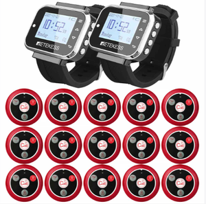 <b>Wireless</b> Calling System Smart Watch Pager <b>Receiver</b> for Restaurant Coffee bar Store Food Court Retekess TD110 T117 TD019 - Product Image 6