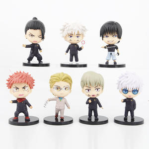 Set de 7 Figuras de PVC de 10 cm de Jujutsu Kaisen: Geto, Gojo, Toji, Yuji, <span class=keywords><strong>Nanami</strong></span>, Coleccionables, Juguetes, Regalo, Manualidades de Plástico - Product Image 2