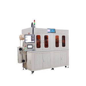 Máquina Automática para Crimpar y Soldar Terminales de Cables Coaxiales con Recubrimiento de Estaño para Cables Coaxiales de Señal de Monitoreo Médico - Product Image 1