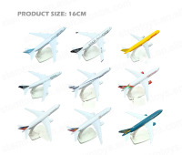 Modèles d'avions en métal moulé sous pression de 16 cm, OEM disponible, cadeaux pour compagnies aériennes, modèles d'avions 787/380/737/350/330/777/757/747, jouets éducatifs STEM