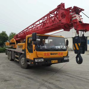 รถเครนไฮดรอลิก Sany STC250T ระดับพรีเมียม ขนาด 25 ตัน ชั่วโมงการทำงานต่ำ ประสิทธิภาพเสถียร อุปกรณ์ยกสำหรับงานก่อสร้าง - Product Image 1