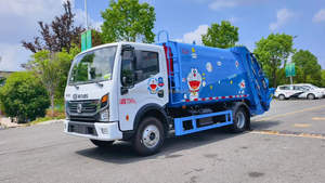Camion Compacteur de Déchets 4x2 4000L – Véhicule de Collecte des Ordures – Vente Directe Usine – Moteur Composant Clé - Product Image 5
