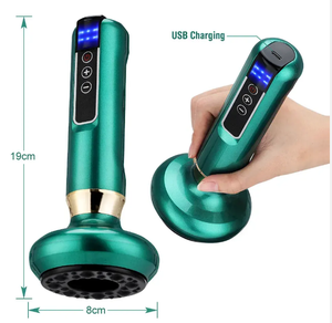 เครื่องนวดกดจุดแบบถ้วยดูด ใช้ไฟฟ้า ชาร์จผ่าน USB สำหรับนวดเส้นลมปราณ ช่วยขับสารพิษ - Product Image 3
