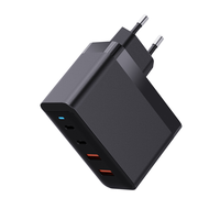 Adaptor Pengisian Cepat 100W Grosir-4-Port USB-C/USB-A dengan QC3.0 Bahan Tahan Api untuk Ponsel & Kamera