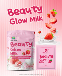 Mariene collageenpeptiden poeder supplement Winstown Beauty Glow Milk <span class=keywords><strong>Glutathione</strong></span> COQ10 Astaxanthine huidverlichtende Yong Brightening - Product Image 2